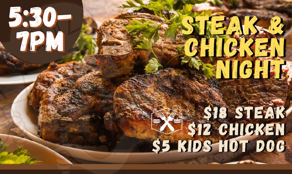 Steak and Chicken Night Phoenix Elks