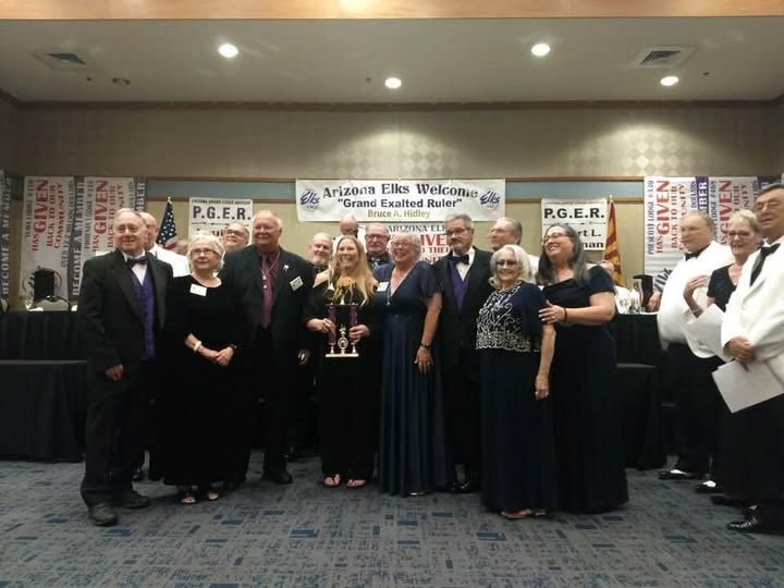 Phoenix Elks 2022-2023 Lodge Officer Ritual State Winning Team